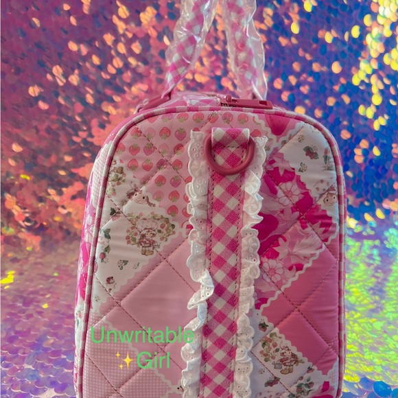 Dolls Kill x Strawberry Shortcake Quilted Weekender Bag - Picture 6 of 6